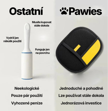 Pawies: Rukavice na odstraňování chlůpů