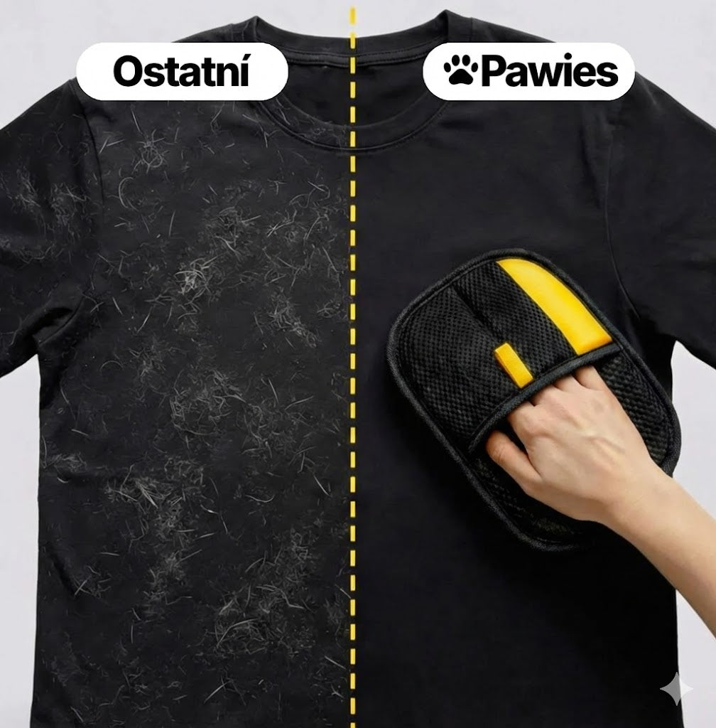 Pawies: Rukavice na odstraňování chlůpů